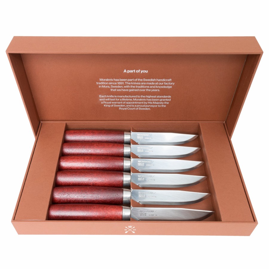 Knivkategorier Morakniv | Steak Knife Classic Set Of 6 (S)